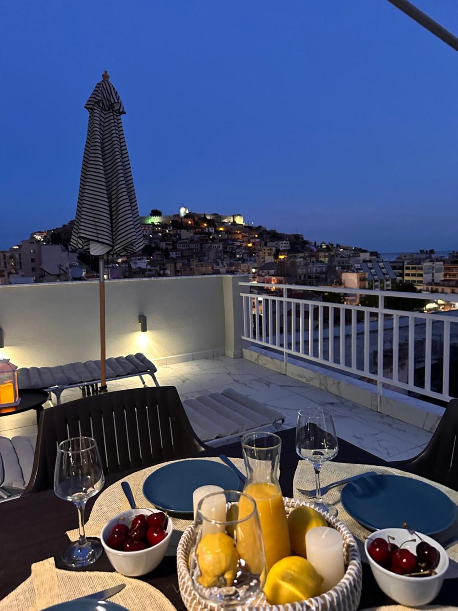 Vista Kavala Center Apartment Luaran gambar